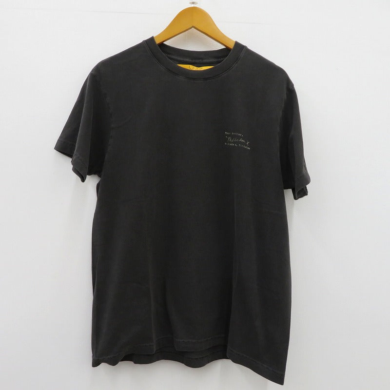 UNION | ユニオン MINISTER S/S TEE 半袖Ｔシャツ ブラック サイズ：2【瀬戸大橋店】