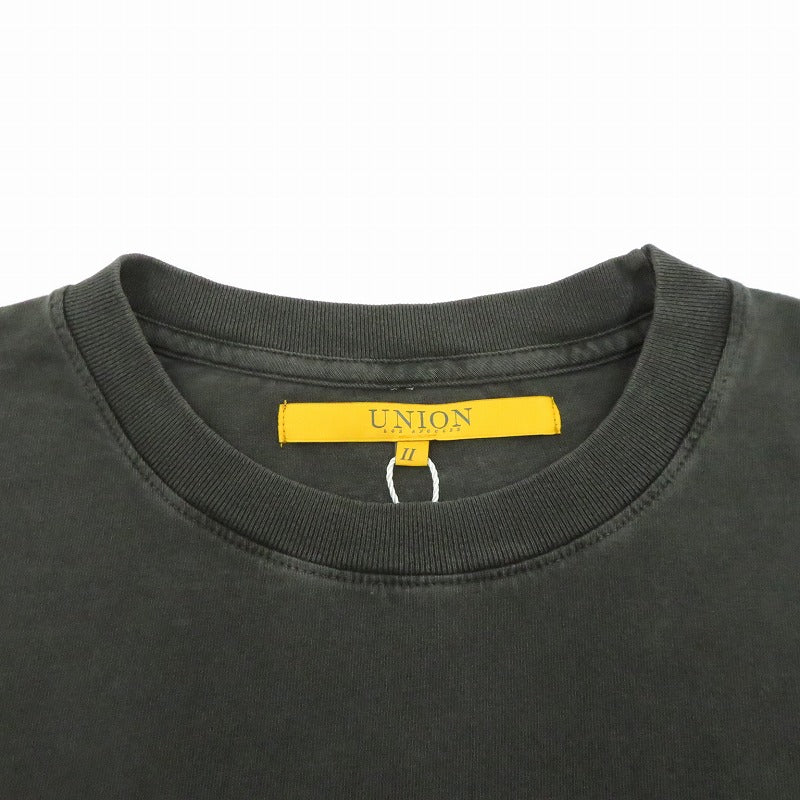 UNION | ユニオン MINISTER S/S TEE 半袖Ｔシャツ ブラック サイズ：2【瀬戸大橋店】