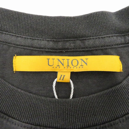 UNION | ユニオン MINISTER S/S TEE 半袖Ｔシャツ ブラック サイズ：2【瀬戸大橋店】