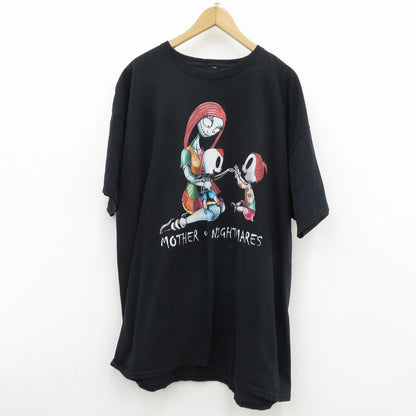 ナイトメアビフォアクリスマス 半袖Ｔシャツ ブラック【瀬戸大橋店】