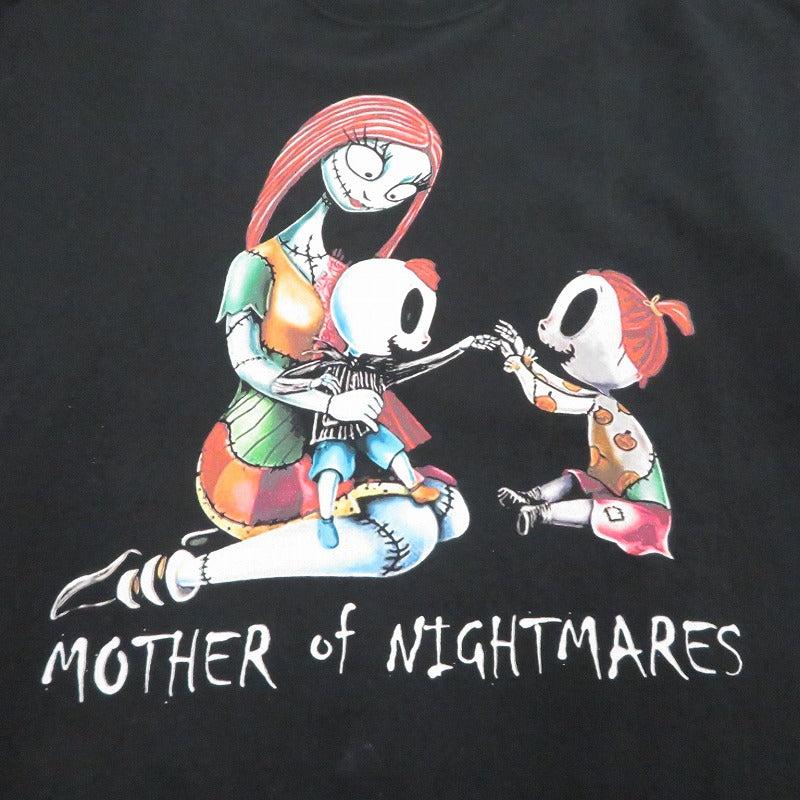 ナイトメアビフォアクリスマス 半袖Ｔシャツ ブラック【瀬戸大橋店】