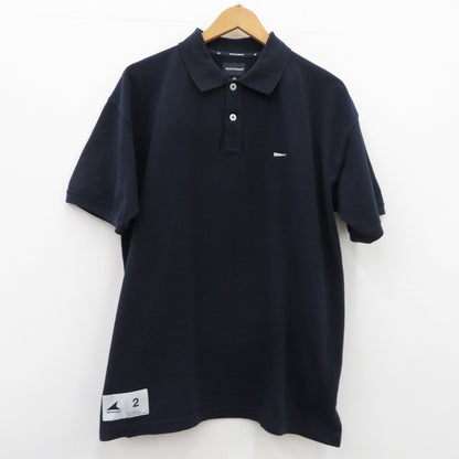 DESCENDANT | ディセンダント CACHALOT POLO SS ポロシャツ 261ATDS-CSM21 ネイビー サイズ：2【瀬戸大橋店】