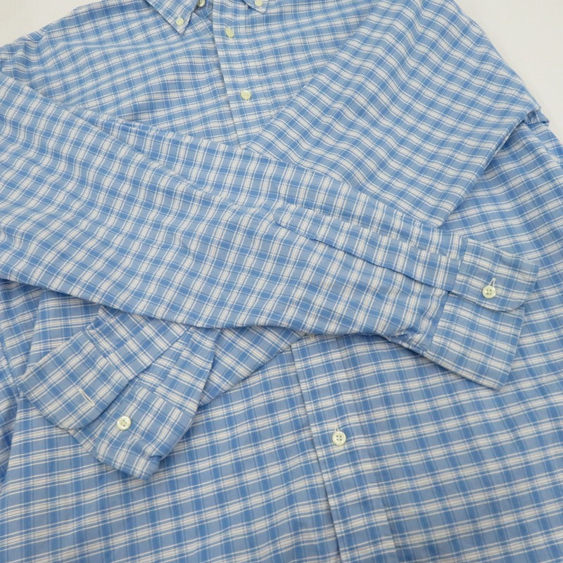 Brooks Brothers | ブルックスブラザーズ USA製 長袖シャツ ブルー サイズ：M【瀬戸大橋店】