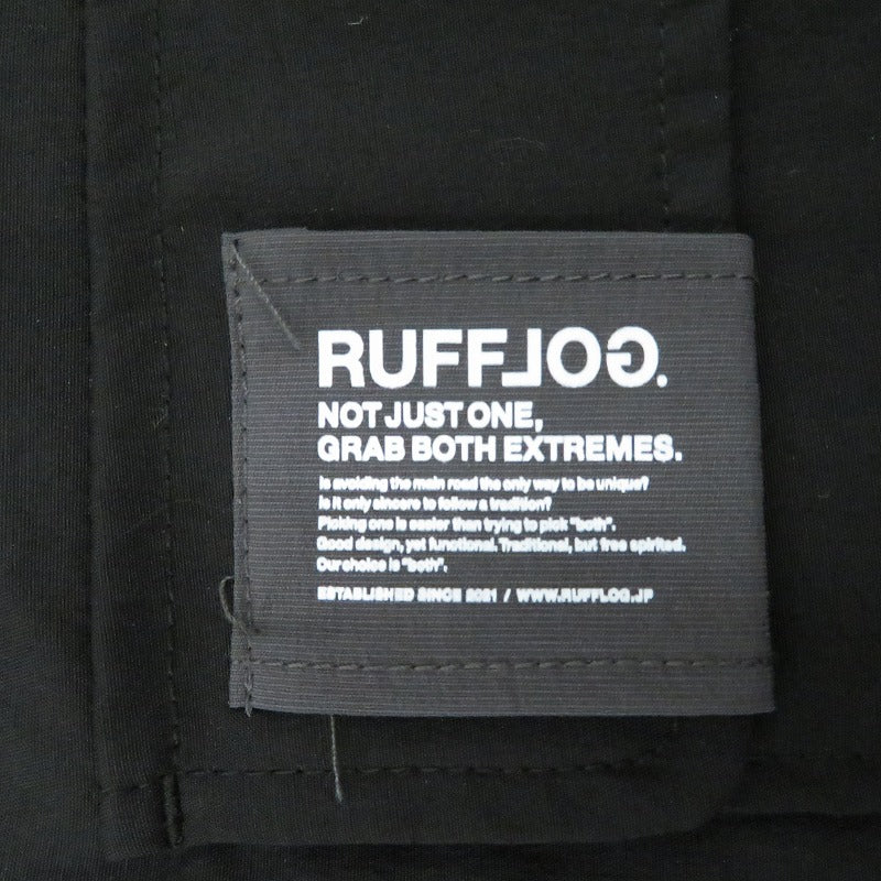 RUFFLOG その他アウター 25SS_RF_TOPS05 ブラック サイズ：L【瀬戸大橋店】