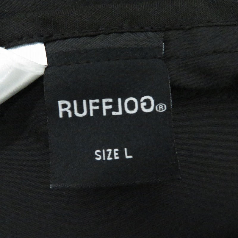 RUFFLOG その他アウター 25SS_RF_TOPS05 ブラック サイズ：L【瀬戸大橋店】