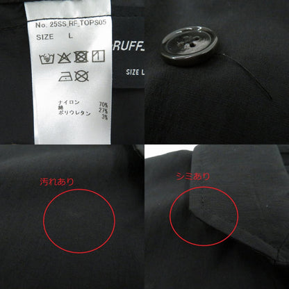 RUFFLOG その他アウター 25SS_RF_TOPS05 ブラック サイズ：L【瀬戸大橋店】