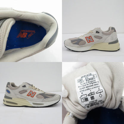 NEW BALANCE | ニューバランス KITH 991V2 Madison Square Garden スニーカー U991KT2/'Antarctica/Beige/Castlerock'/ グレー 24.5cm【瀬戸大橋店】
