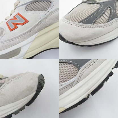 NEW BALANCE | ニューバランス KITH 991V2 Madison Square Garden スニーカー U991KT2/'Antarctica/Beige/Castlerock'/ グレー 24.5cm【瀬戸大橋店】