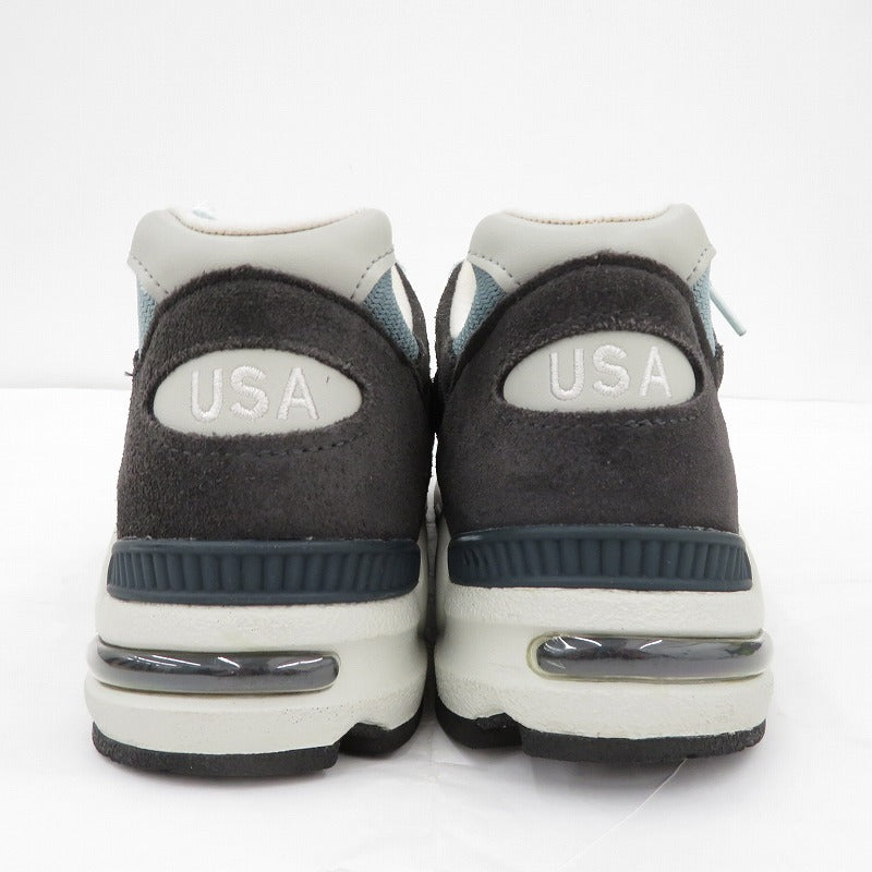 NEW BALANCE | ニューバランス KITH Ronnie Fieg 990V2 'Steel Blue' スニーカー M990KT2 ネイビー 28cm【瀬戸大橋店】