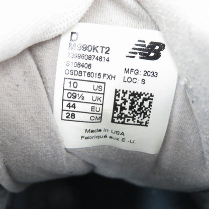 NEW BALANCE | ニューバランス KITH Ronnie Fieg 990V2 'Steel Blue' スニーカー M990KT2 ネイビー 28cm【瀬戸大橋店】