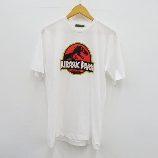 jurassicpark 半袖Ｔシャツ keeprun ホワイト サイズ：L【瀬戸大橋店】