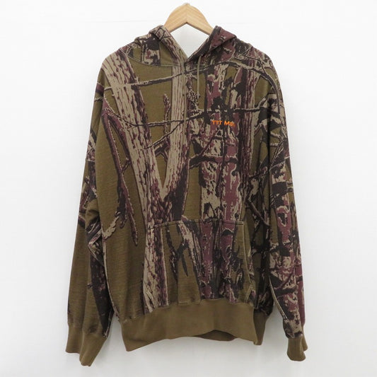 TTT MSW | ティー NSW Real Tree Camo Hoodie パーカー カーキ サイズ：L【瀬戸大橋店】