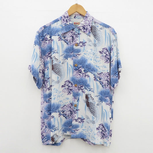 SUN SURF | サンサーフ その他トップス SS37149 アロハ ブルー サイズ：L【瀬戸大橋店】