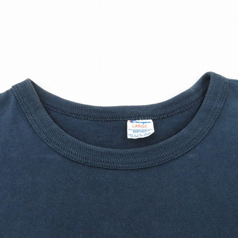 Champion | チャンピオン 80年代 半袖Ｔシャツ ネイビー サイズ：L【瀬戸大橋店】