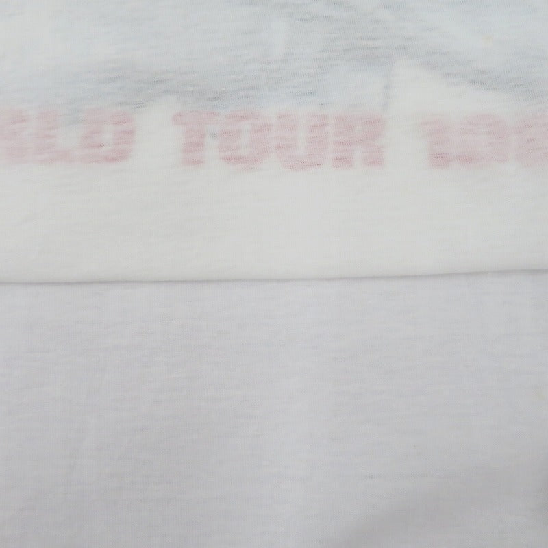1987 paul young 半袖Ｔシャツ start from zero ホワイト サイズ：M【瀬戸大橋店】
