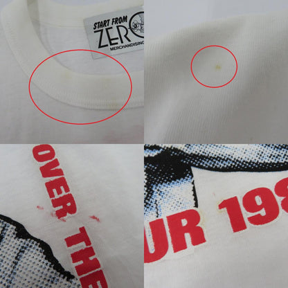 1987 paul young 半袖Ｔシャツ start from zero ホワイト サイズ：M【瀬戸大橋店】