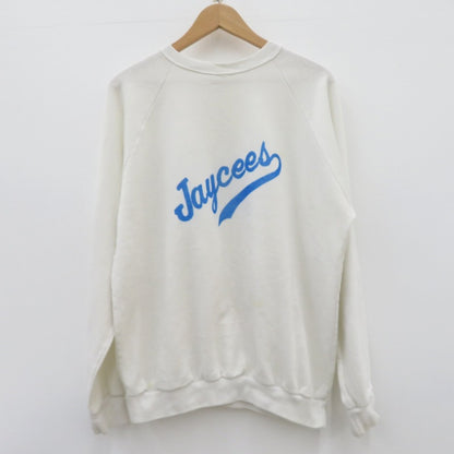 Jaycees スウェット ホワイト サイズ：XL【瀬戸大橋店】
