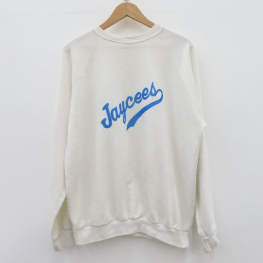 Jaycees スウェット ホワイト サイズ：XL【瀬戸大橋店】