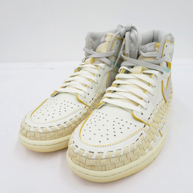 NIKE | ナイキ UNION×BBS×AJ1 High OG 'Summer '96' スニーカー FD2565-100 エアジョーダン ホワイト 26.5cm