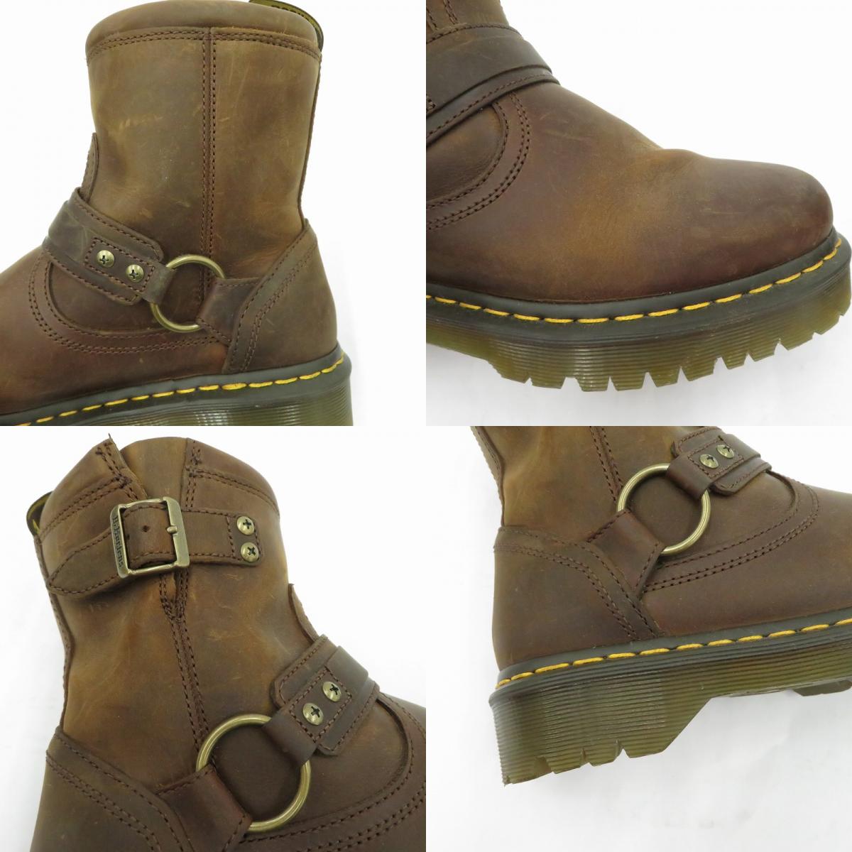 Dr.Martens | ドクターマーチン ANISTONE HARNESS ブーツ ブラウン 26cm