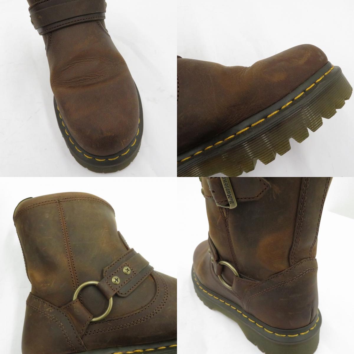 Dr.Martens | ドクターマーチン ANISTONE HARNESS ブーツ ブラウン 26cm