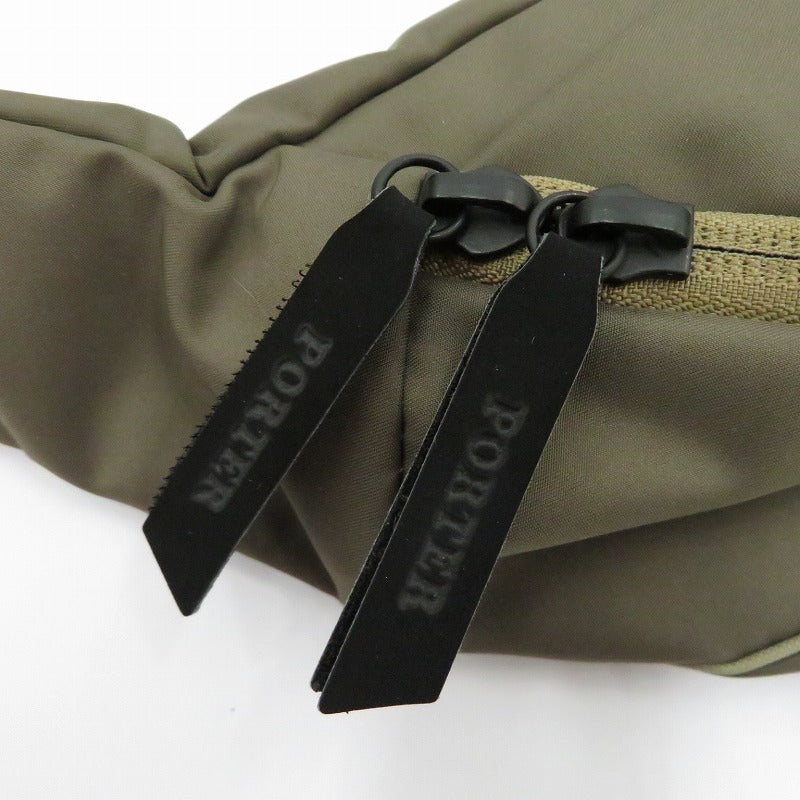 PORTER | ポーター PORTER GIRL MOUSSE/WAIST BAG(L) ウエストバッグ 751-18181 ベージュ
