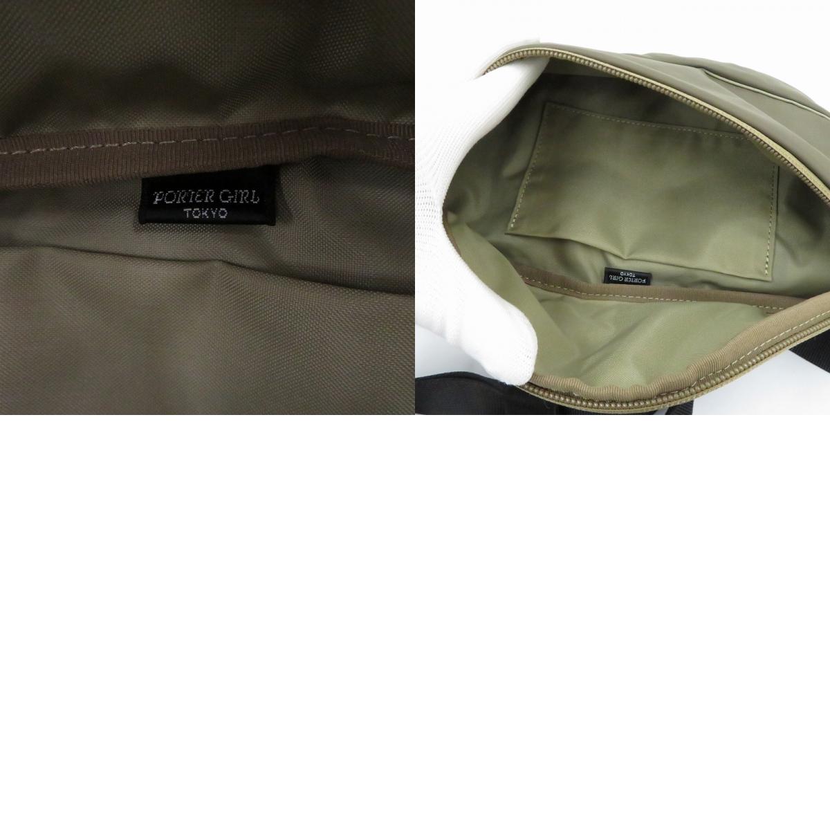PORTER | ポーター PORTER GIRL MOUSSE/WAIST BAG(L) ウエストバッグ 751-18181 ベージュ