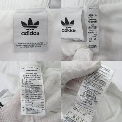 adidas Originals | アディダスオリジナルス ｱﾃﾞｨｶﾗｰｳｰﾌﾞﾝﾌｧｲﾔｰﾊﾞｰﾄﾞﾄﾗｯｸﾊﾟﾝﾂ パンツ JY1334 ｻｲｽﾞ:4XL ホワイト