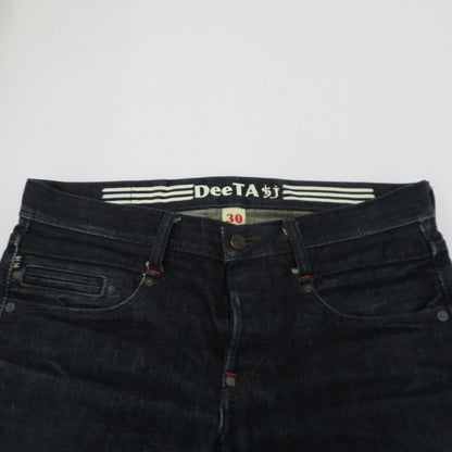 SKULL JEANS | スカルジーンズ DeeTA×SKULL JEANS別注 デニムパンツ DTA-001 ｻｲｽﾞ:W30 ブルー