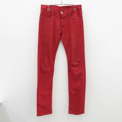 JIL SANDER | ジルサンダー その他ボトムス レッド サイズ：28