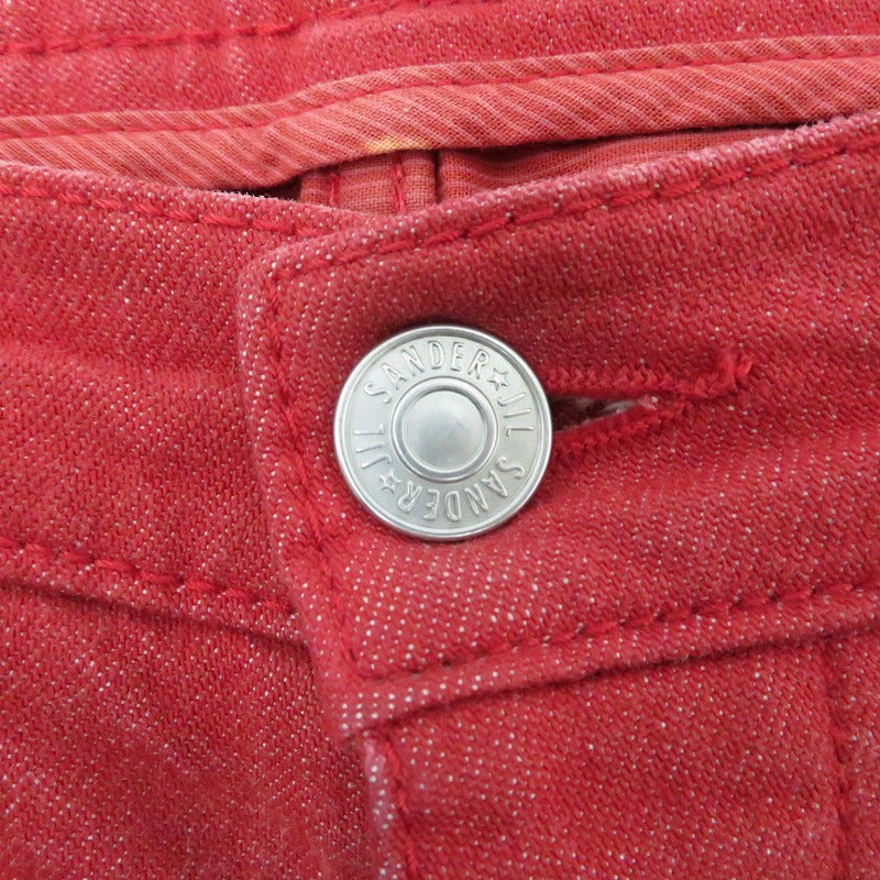 JIL SANDER | ジルサンダー その他ボトムス レッド サイズ：28