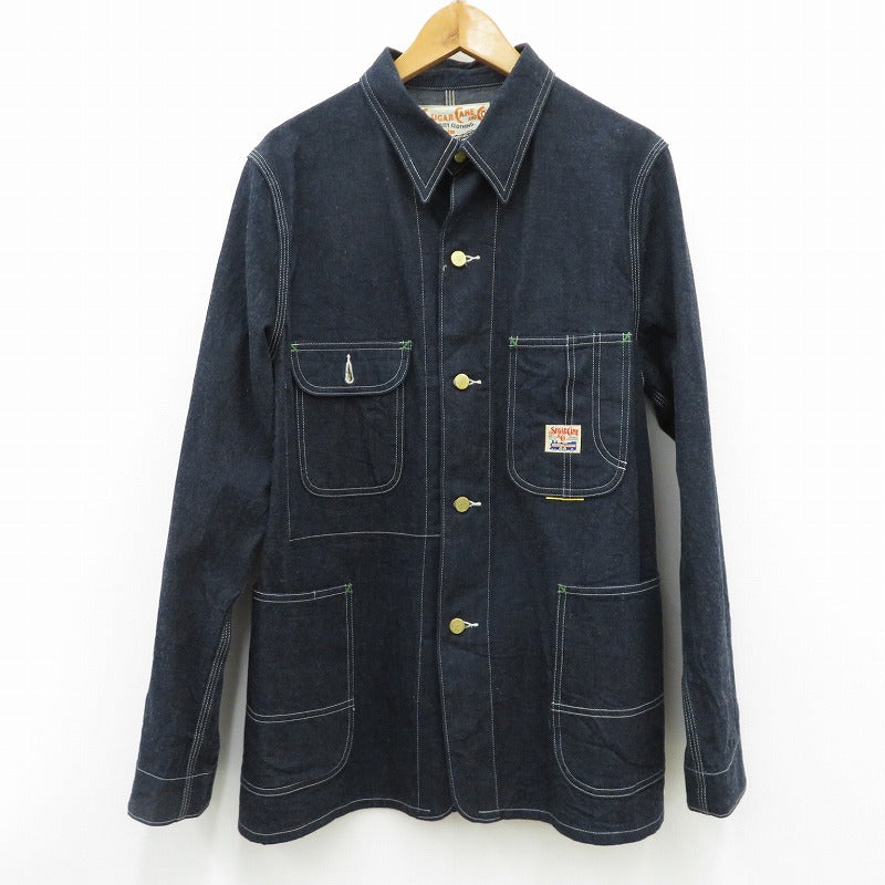 SUGAR CANE | シュガーケーン BLUE DENIM WORK COAT デニム SC15655 ブルー