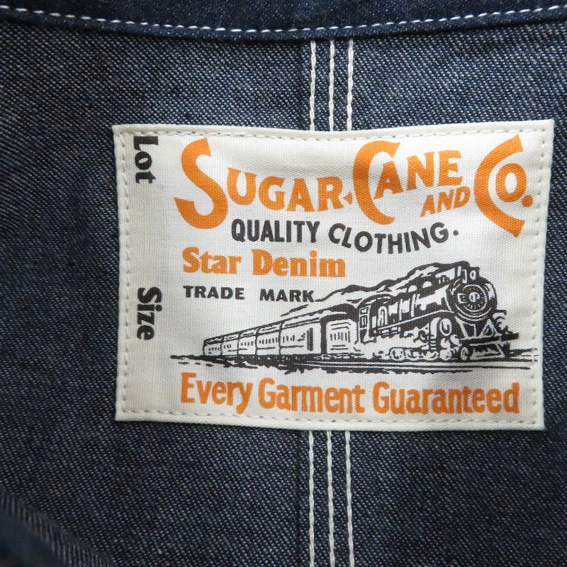 SUGAR CANE | シュガーケーン BLUE DENIM WORK COAT デニム SC15655 ブルー