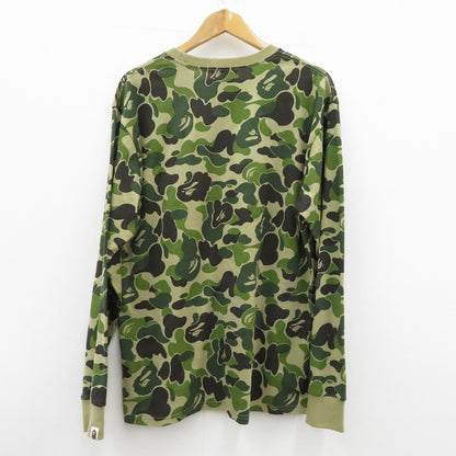 A BATHING APE | アベイシングエイプ ABC CAMO BAPE STA LS TEE 長袖Ｔシャツ グリーン サイズ：XL