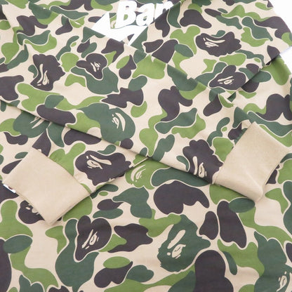 A BATHING APE | アベイシングエイプ ABC CAMO BAPE STA LS TEE 長袖Ｔシャツ グリーン サイズ：XL