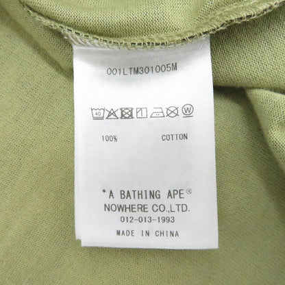 A BATHING APE | アベイシングエイプ ABC CAMO BAPE STA LS TEE 長袖Ｔシャツ グリーン サイズ：XL
