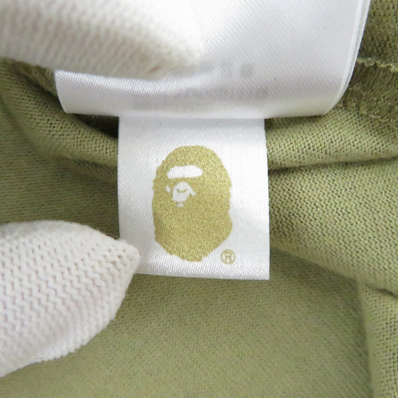 A BATHING APE | アベイシングエイプ ABC CAMO BAPE STA LS TEE 長袖Ｔシャツ グリーン サイズ：XL