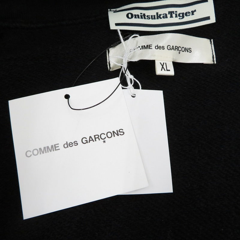 COMME des GARCONS | コムデギャルソン Onitsuka Tiger Zip Hoodie パーカー ブラック サイズ：XL