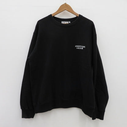 BlackEyePatch | ブラックアイパッチ ×APHRODITE GANG BEPXAGH CREW SWEAT スウェット ブラック サイズ：L