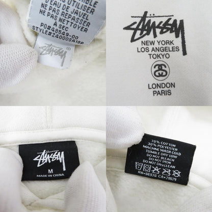 STUSSY | ステューシー パーカー WORLD TOUR HOODIE 長袖 ホワイト サイズ：M