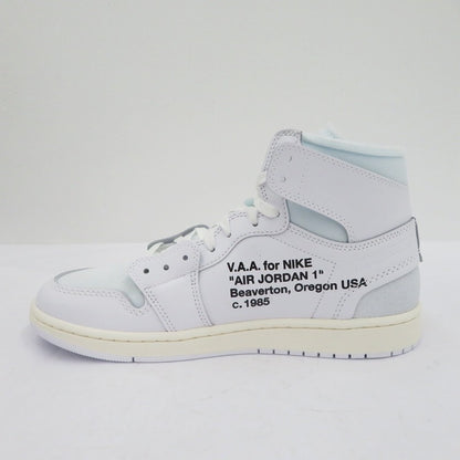 【中古】NIKE | ナイキ ×Virgil Abloh Archive AJ1 RETRO HIGH OG スニーカー AA3834-100 エアジョーダン ホワイト 28.5cm【瀬戸大橋店】