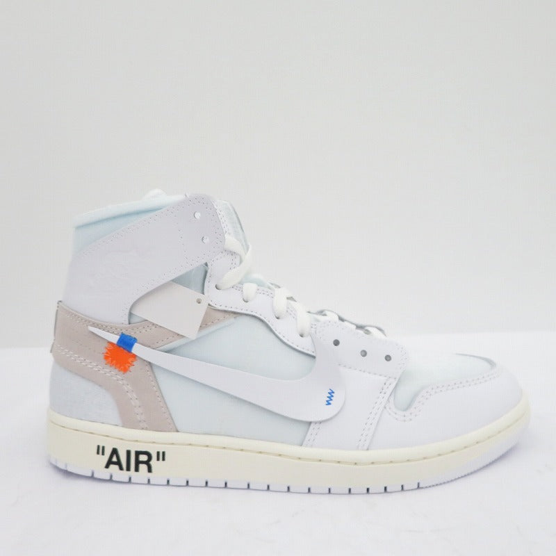 【中古】NIKE | ナイキ ×Virgil Abloh Archive AJ1 RETRO HIGH OG スニーカー AA3834-100 エアジョーダン ホワイト 28.5cm【瀬戸大橋店】