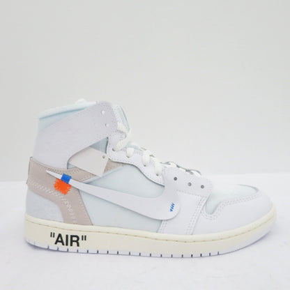 【中古】NIKE | ナイキ ×Virgil Abloh Archive AJ1 RETRO HIGH OG スニーカー AA3834-100 エアジョーダン ホワイト 28.5cm【瀬戸大橋店】