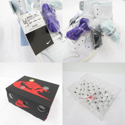 【中古】NIKE | ナイキ ×Virgil Abloh Archive AJ1 RETRO HIGH OG スニーカー AA3834-100 エアジョーダン ホワイト 28.5cm【瀬戸大橋店】