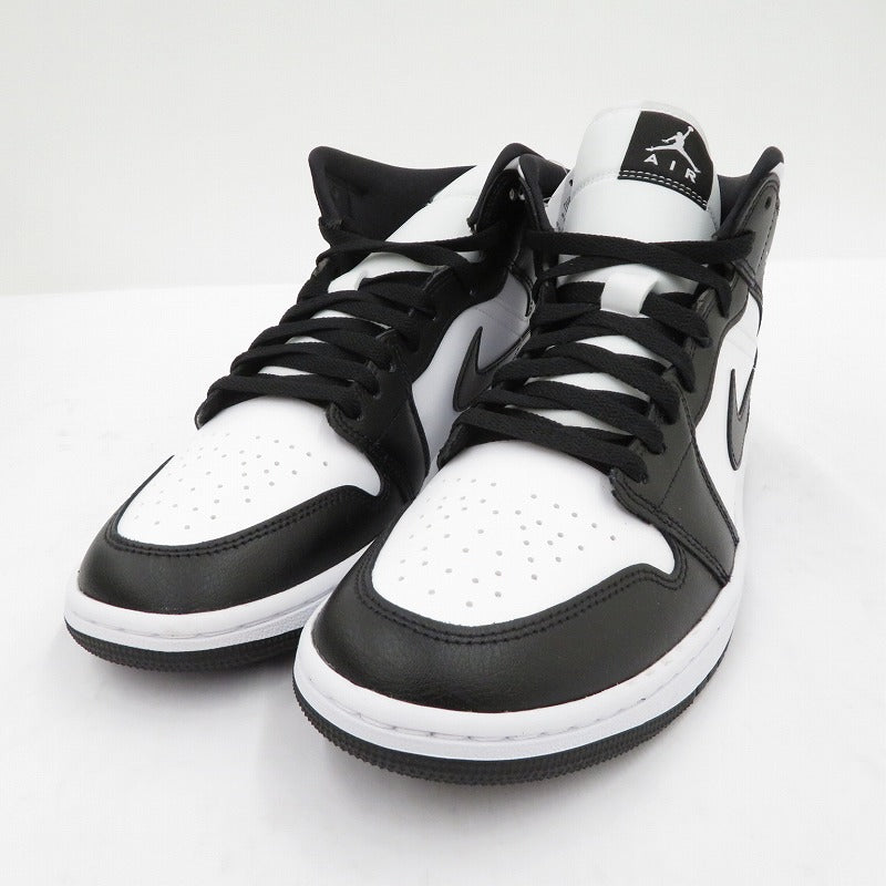 【中古】NIKE | ナイキ WMNS AJ1 Mid 'Black/White' スニーカー DV0991-101 エアジョーダン ブラック 28cm【瀬戸大橋店】