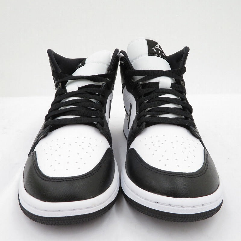 【中古】NIKE | ナイキ WMNS AJ1 Mid 'Black/White' スニーカー DV0991-101 エアジョーダン ブラック 28cm【瀬戸大橋店】