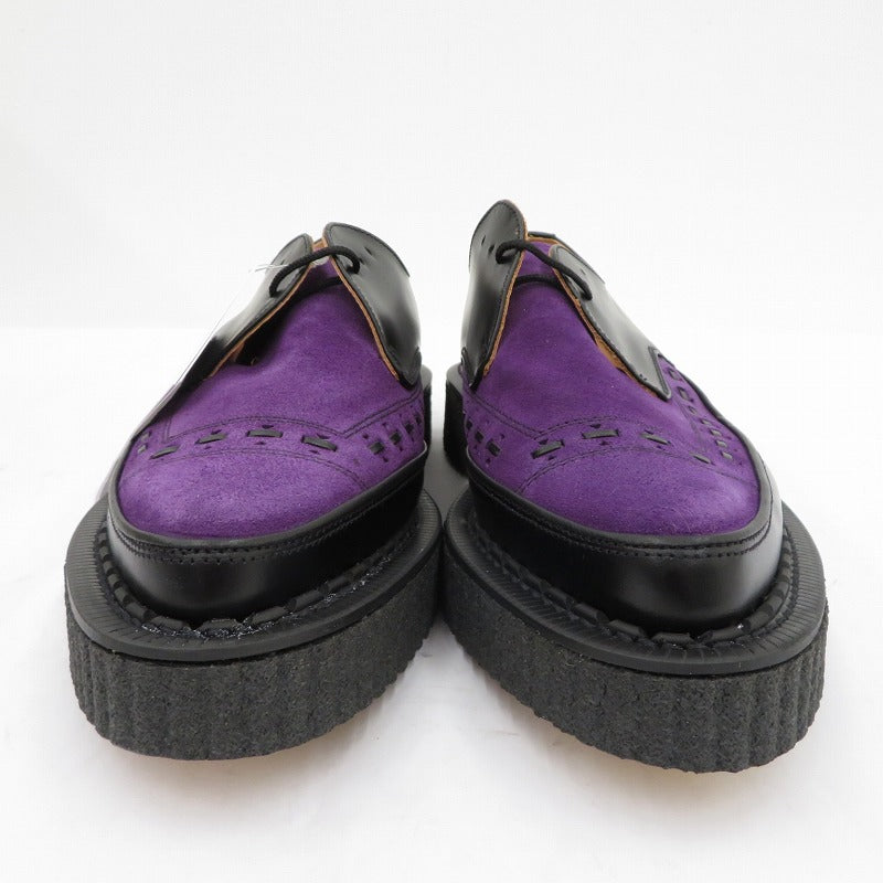 【中古】GEORGE COX | ジョージコックス M/G GIBSON スニーカー 3705V パープル 27cm【瀬戸大橋店】