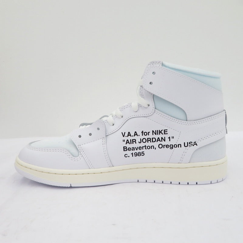 【中古】NIKE | ナイキ V.A.A.×AJ1 Retro High OG 'Alaska' スニーカー AA3834-100 エアジョーダン ホワイト 30cm【瀬戸大橋店】