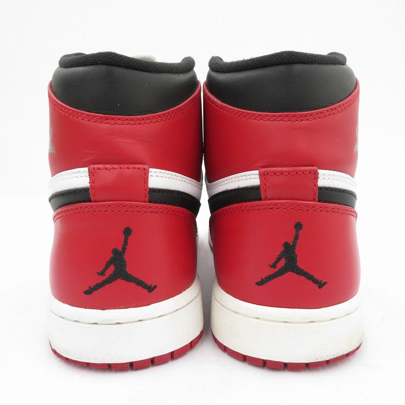 【中古】NIKE | ナイキ AJ1High/Chicago スニーカー 332550-163 エアジョーダン レッド 27.5cm【瀬戸大橋店】