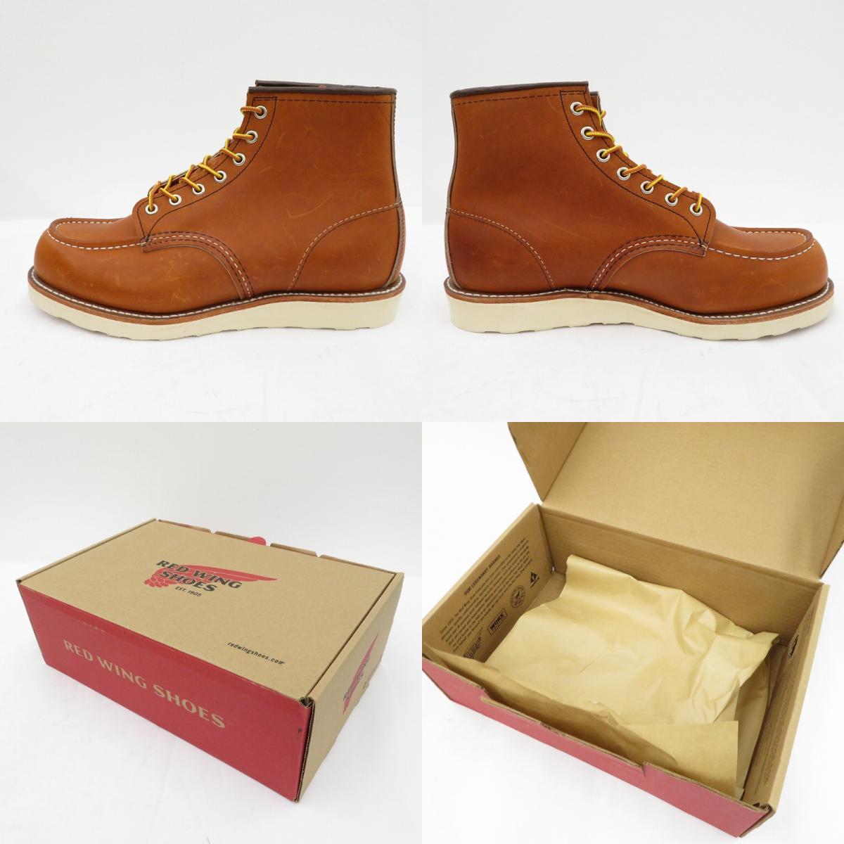 【中古】RED WING | レッドウィング 6-inch Classic Moc ブーツ 875 ブラウン 27cm【瀬戸大橋店】